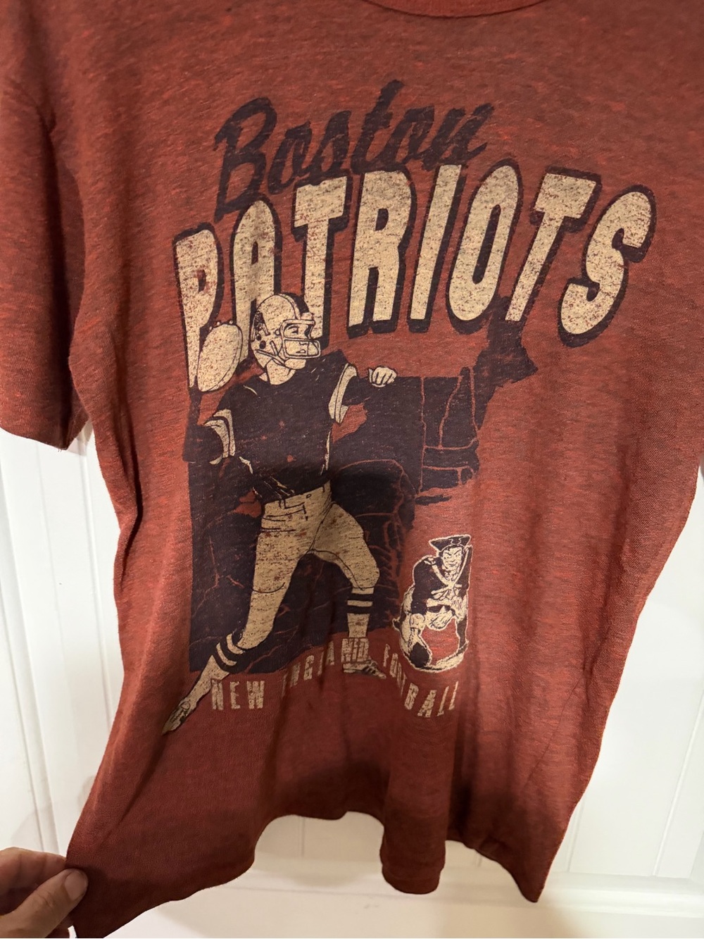 Vintage style Boston Patriots Tee Shirt